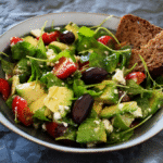 Salat mit Avocado