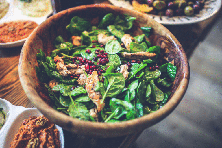 Salat mit Pute